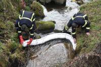 Saint-Pal-de-Mons : une pollution aux hydrocarbures dans un ruisseau