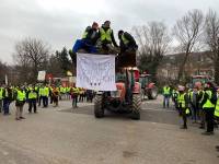 Première mobilisation de l&#039;an neuf pour les Gilets jaunes au Puy-en-Velay