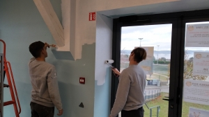 Monistrol-sur-Loire : deux chantiers menés par 7 élèves du lycée professionnel