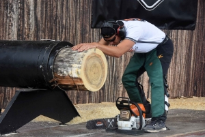 De gros bras qui envoient du bois ce week-end au Puy-en-Velay
