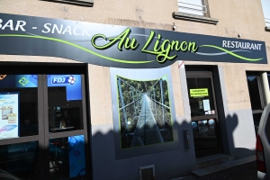 Saint-Maurice-de-Lignon : Le bar-restaurant Au Lignon propose un menu ouvrier et des spécialités flamandes
