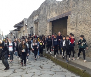 Tence : les collégiens en voyage en Italie