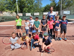 Un mini tournoi des écoles de tennis de Lantriac, Le Monastier, Coubon