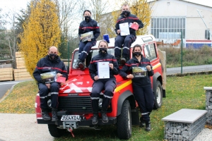 Saint-Julien-Chapteuil : la tournée de calendriers des pompiers adaptée