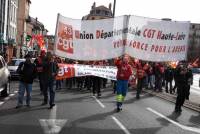 Entre 3000 et 4000 manifestants au Puy. Photo Lucien Soyère