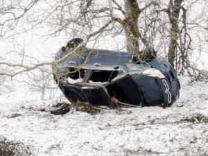 Bas-en-Basset : un automobiliste héliporté après un accident dans un ravin sur la RD12