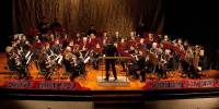 La chorale fanfare de Brugherio est composée de 55 musiciens.||