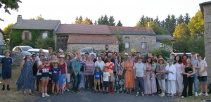 Saint-Jeures : les villageois de &quot;Pouzols&quot; perpétuent la tradition de la fête du village