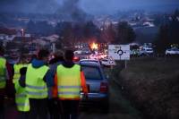 Gilets jaunes : à Monistrol-sur-Loire, une opération contournement menée dimanche