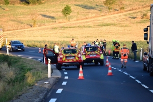 RN88 : un motard perd la vie, une cycliste grièvement blessée à Cussac-sur-Loire
