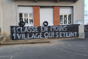 Saint-Jeures : un village mobilisé contre la fermeture d&#039;une classe à l&#039;école