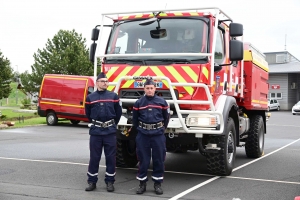 Quatre nouveaux véhicules pour les interventions des pompiers en Haute-Loire (vidéo)